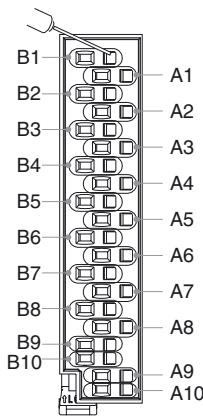 OMRON EJ1 - Câblage des bornes à ressort - 1