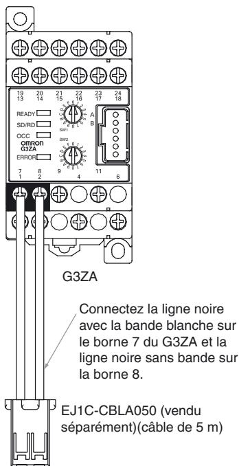 OMRON EJ1 - Connexion à G3ZA (EJ1N-TC) - 2