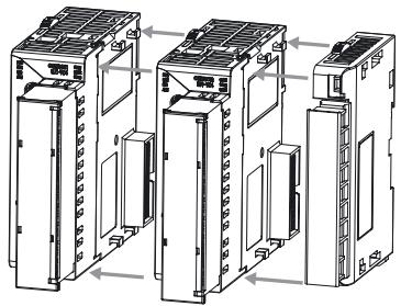 OMRON EJ1 - Raccordement des unités - 1