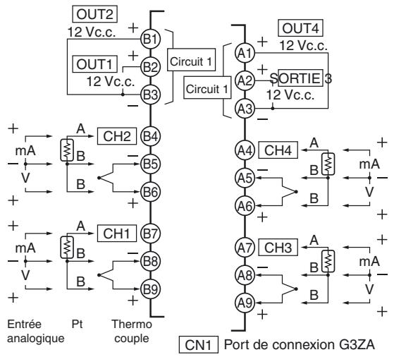OMRON EJ1 - ■ Connexion externe - 1