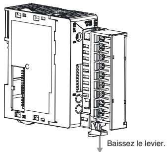 OMRON EJ1 - Retrait du bornier. - 1