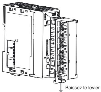 OMRON EJ1G - Dépose du bornier. - 1