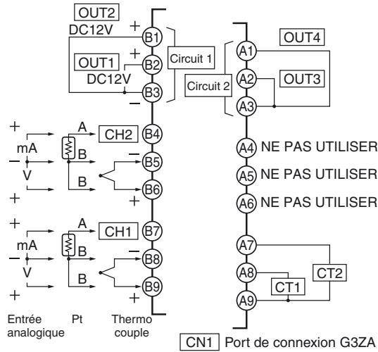 OMRON EJ1G - ■ Connexion externe - 2