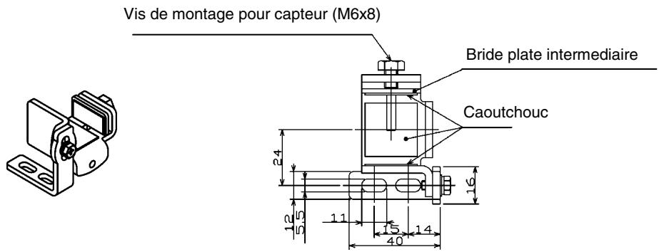 OMRON F3S-B - 2-2-4 Bride de montage (intermédiaire) - 1