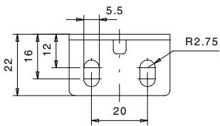 OMRON F3S-B - 2-2-2 Brides de montage (haute pression) - 2