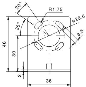 OMRON F3S-B - 2-2-2 Brides de montage (haute pression) - 3