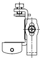 OMRON F3S-B - 2-2-4 Bride de montage (intermédiaire) - 6
