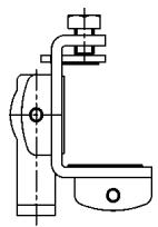 OMRON F3S-B - 2-2-4 Bride de montage (intermédiaire) - 4