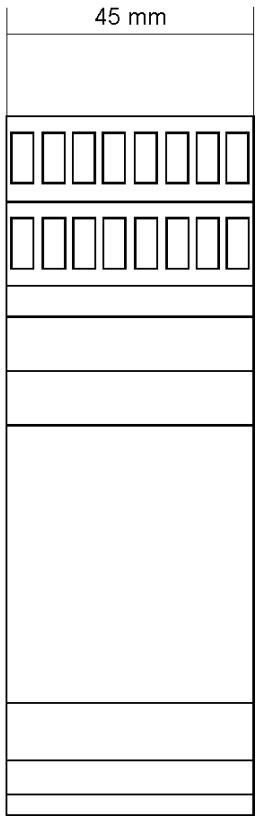 OMRON F3SP-U4P-TGR - Dimensions globales - 2