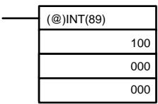 OMRON SRM1 - Définition de masques d'interruption (C1=100) - 1