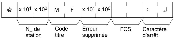 OMRON SRM1 - Format de commande - 1