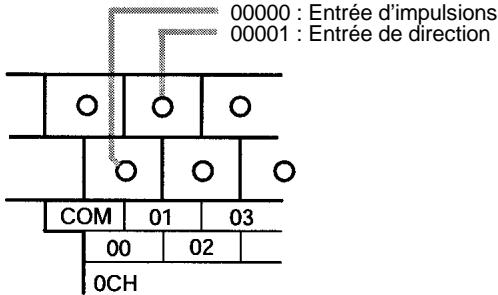 OMRON SRM1 - Câblage d'entrée - 3