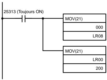 OMRON SRM1 - Exemple de programme - 2