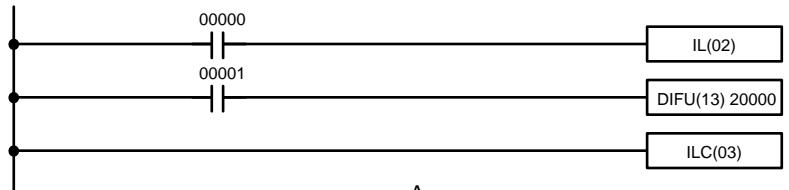 OMRON SRM1 - DIFU(13) et DIFD(14) dans les parties verrouillées - 1