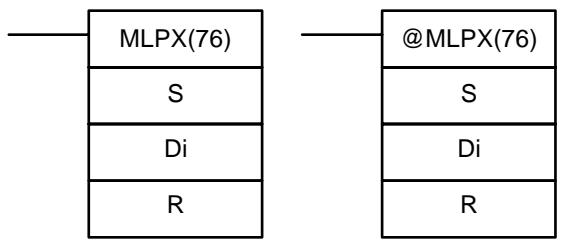 OMRON SRM1 - 7-19-5 4-TO-16 DECODER - MLPX(76) - 1