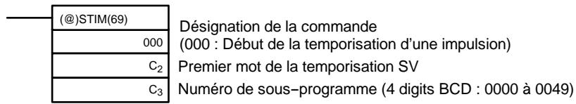 OMRON SRM1 - Mode à une impulsion - 1