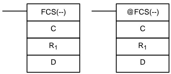 OMRON SRM1 - 7-26-4 FRAME CHECKSUM - FCS(--) - 1