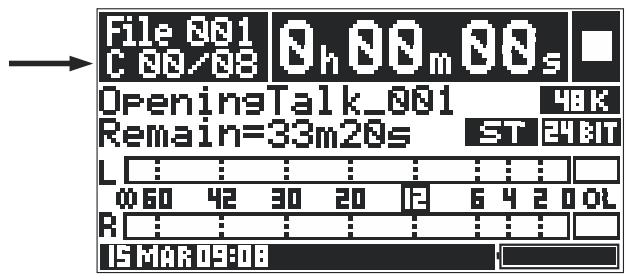 FOSTEX FR2 - Visualiser les informations d'un point de cue - 1