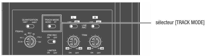 FOSTEX FR2 - Choisir le mode d'enregistrement - 1