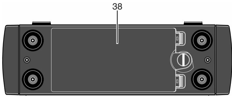 FOSTEX FR2 - 37) Emplacement pour carte compactflash / touche d'éjection / indicateur - 1