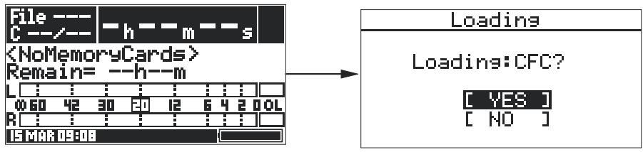 FOSTEX FR2 - 1) Insérez une carte mémoire dans l'emplacement (1). - 1