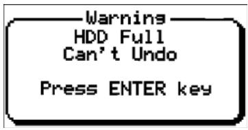 FOSTEX MR-8 HD CD - Messages d'ajretissement - 5