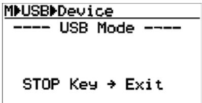 FOSTEX MR-8 HD CD - 4) Sélectionnez "Off" en tournant la molette [MENU/ENTER], puis appuyez sur la molette [MENU/ENTER]. - 2
