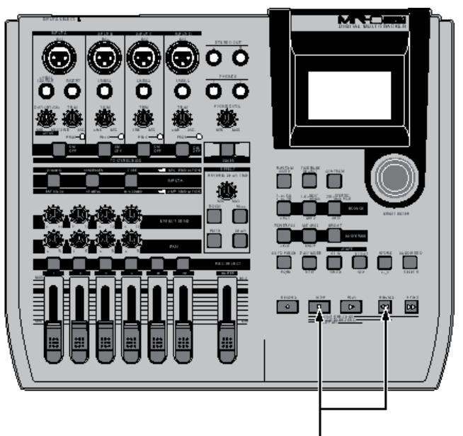 FOSTEX MR-8 HD CD - Aller au début (ABS ZERO) d'un morceau - 2