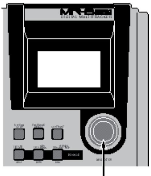 FOSTEX MR-8 HD CD - Écran MENU - 1