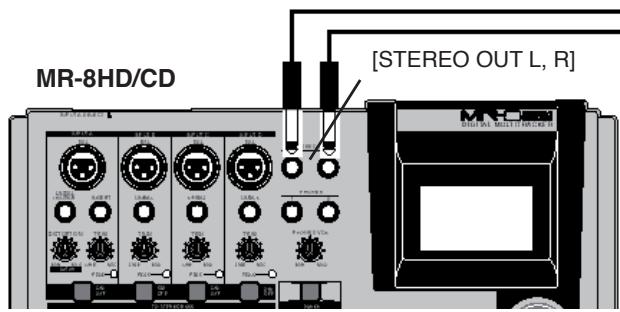 FOSTEX MR-8 HDCD - Mixage sur un enregistreur analogique - 1