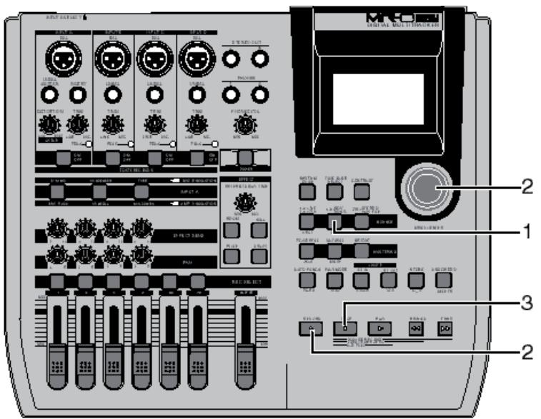 FOSTEX MR-8 HDCD - Prémixage des pistes - 1