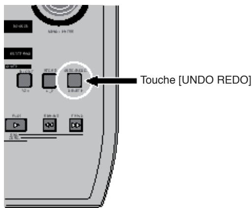 FOSTEX MR-8 HDCD - Annuler l'enregistrement (Undo/Redo) - 1