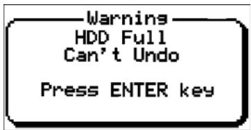 FOSTEX MR-8 HDCD - Messages d'avertissement - 5