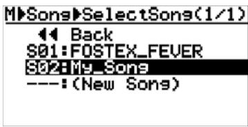 FOSTEX MR-8 HDCD - 7) La mention “[ENTER]” clignant à l'écran, appuyez sur la molette [menu/enter]. - 3
