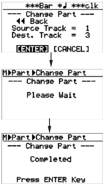 FOSTEX MR-8 HDCD - Échange de parties entre pistes - 8