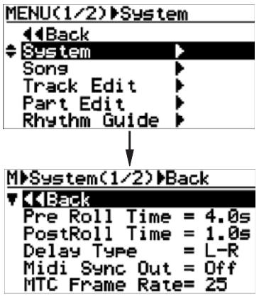 FOSTEX MR-8 HDCD - Activation/désactivation du mode beat resolution - 2