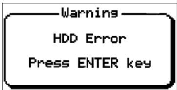 FOSTEX MR-8 HDCD - Messages d'avertissement - 3