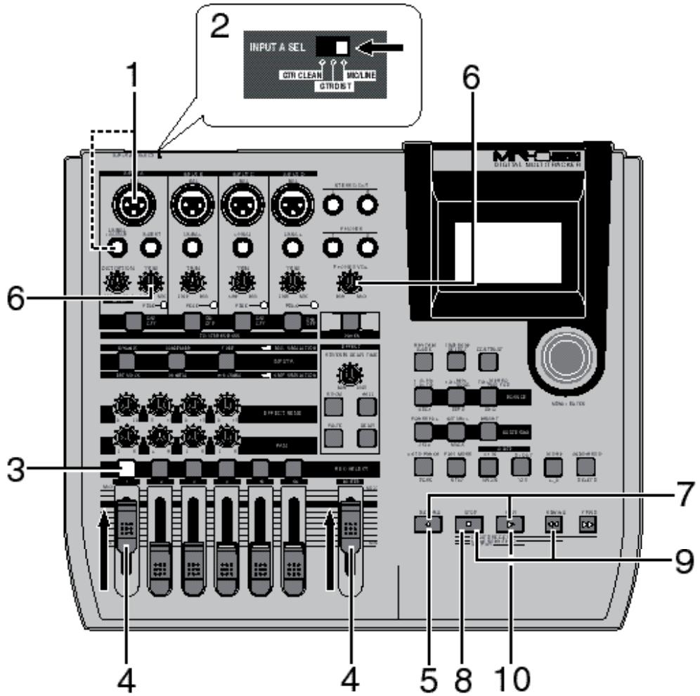 FOSTEX MR-8 HDCD - Enregistrement sur une seule piste - 1