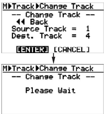 FOSTEX MR-8 HDCD - Échanger les données de pistes - 8