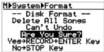 FOSTEX MR-8 HDCD - Formatage du disque dur - 4