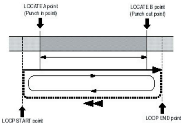 FOSTEX MR-8 MK2 - Lecture en boucle et enregistrement automatique (Auto Punch In/Out) - 2