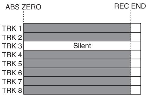 FOSTEX MR-8 MK2 - Effacement des données de pistes - 1
