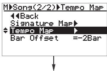FOSTEX MR-8 MK2 - Réglage de la carte des tempos - 3
