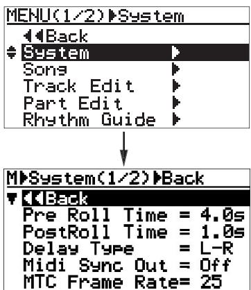 FOSTEX MR-8 MK2 - Durées de pré-roll/post-roll - 3