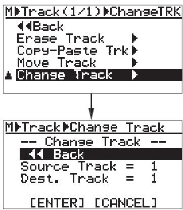 FOSTEX MR-8 MK2 - Permutation de données entre deux pistes - 4