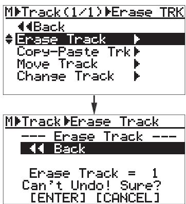 FOSTEX MR-8 MK2 - Effacement des données de pistes - 4