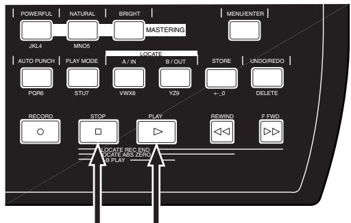 FOSTEX MR-8 MK2 - Lecture entre les points LOCATE A et B - 1