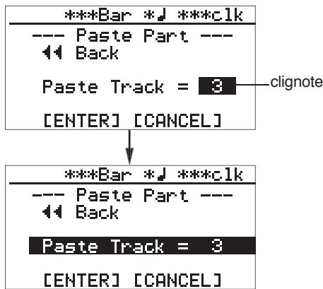 FOSTEX MR-8 MK2 - 3) ÀpRES avoir tourné la molette deJOG pour désir la piste de destination, validez par [MENU/ENTER]. - 1