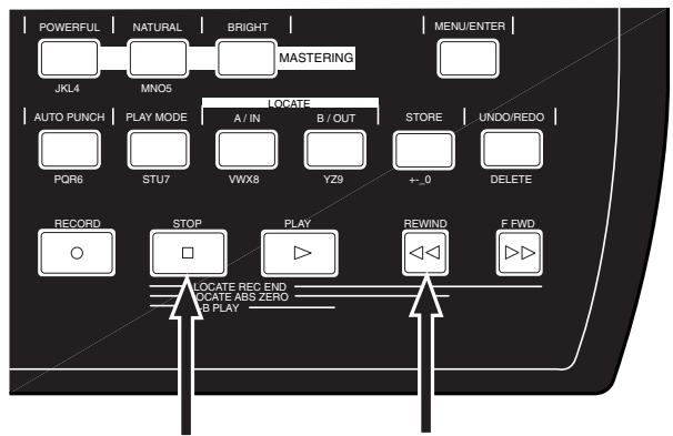 FOSTEX MR-8 MK2 - Locate au début (ABS ZERO) d'un morceau - 2