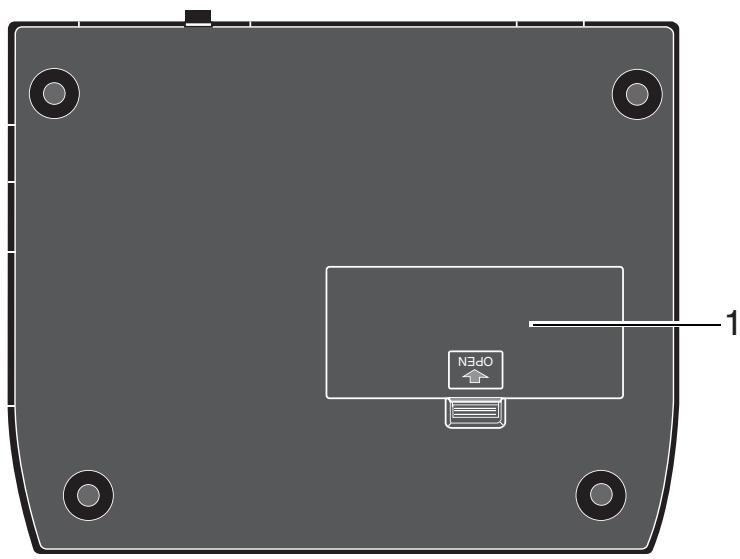 FOSTEX MR-8 MK2 - Fond de l'appareil - 1
